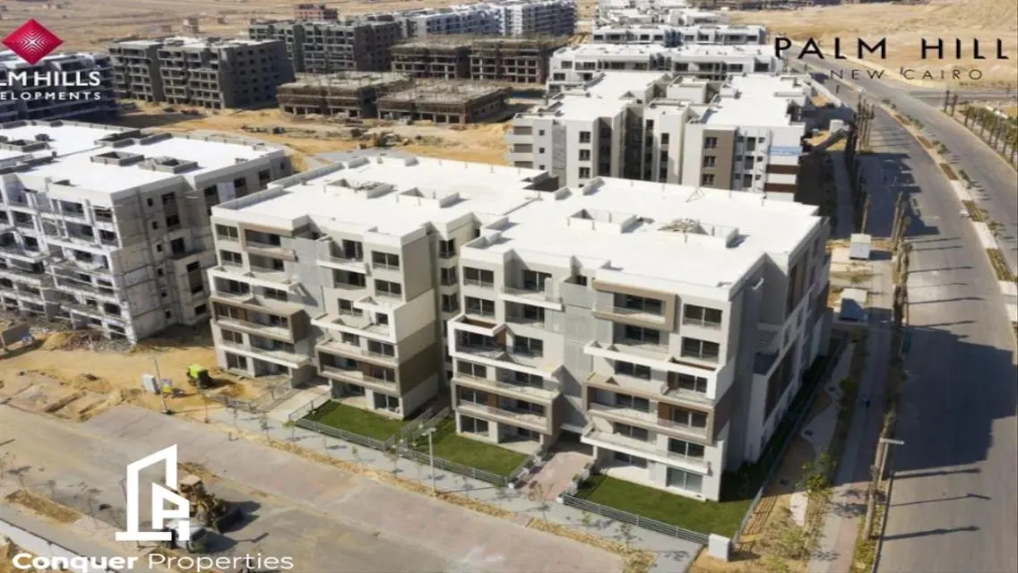 شقة متشطبة بالكامل في بالم هيلز القاهرة الجديدة