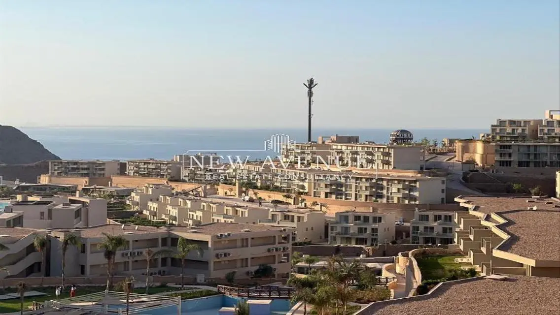 شاليه فيو على البحر مفروش بالكامل بجميع الأجهزة