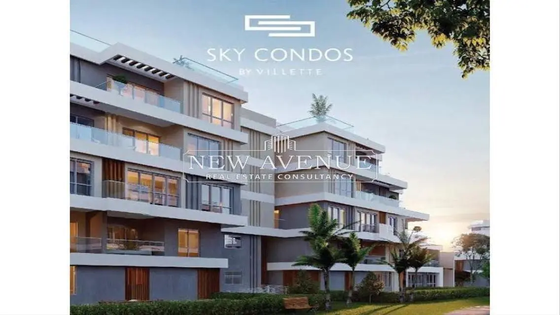 Penthouse 284m in Sky Condos Sodic New cairo