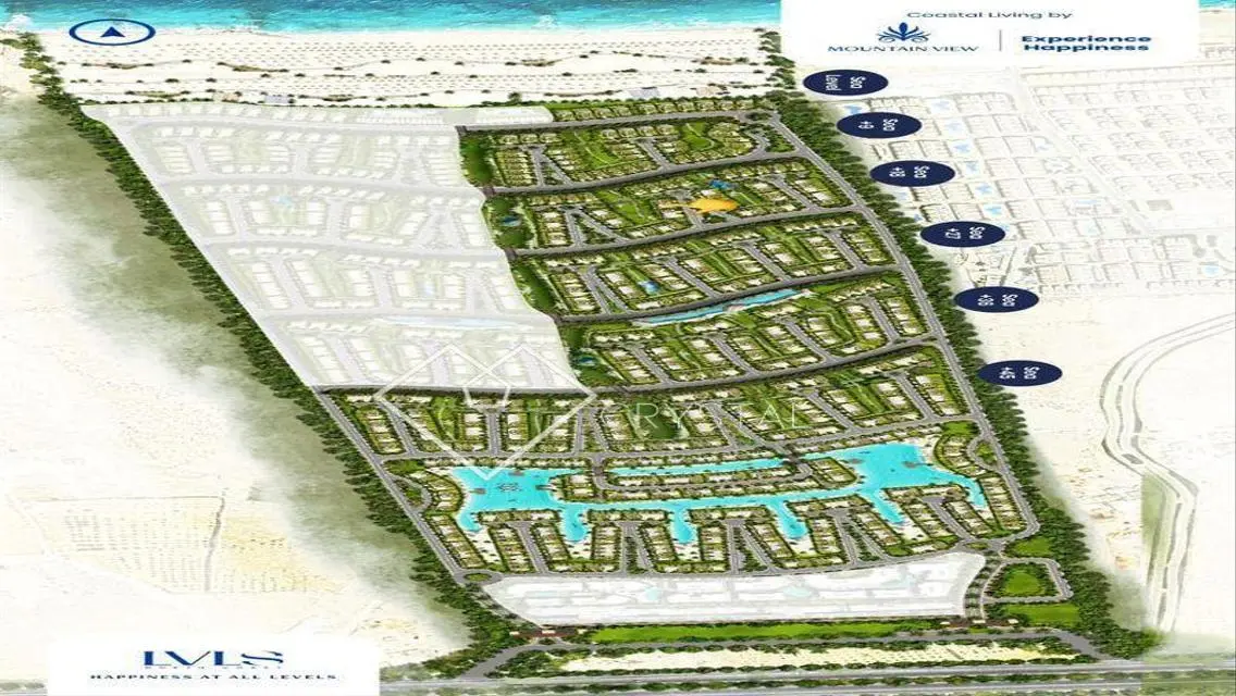 Townhouse middle, Prime Location with a Sea View