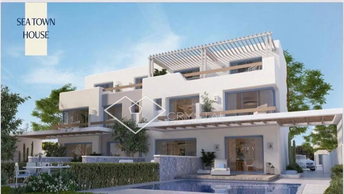 Townhouse middle, Prime Location with a Sea View