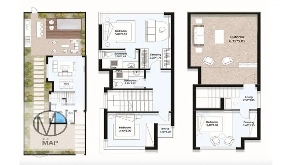 3BR Townhouse For Sale in New Cairo City