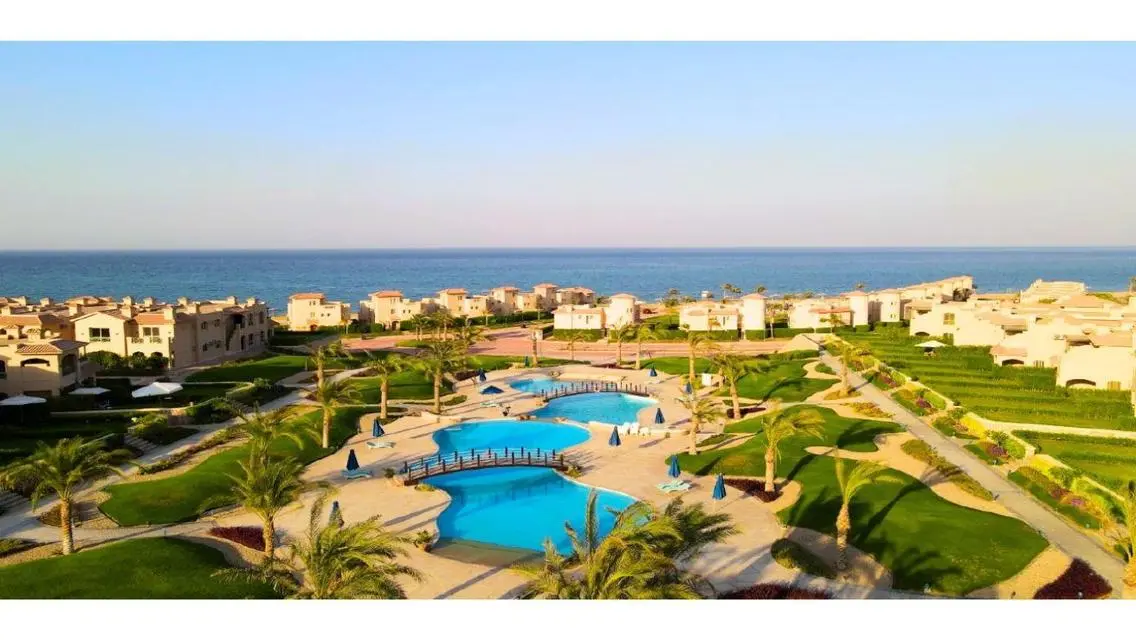 Villa for sale first row in La Vista 4 Sokhna