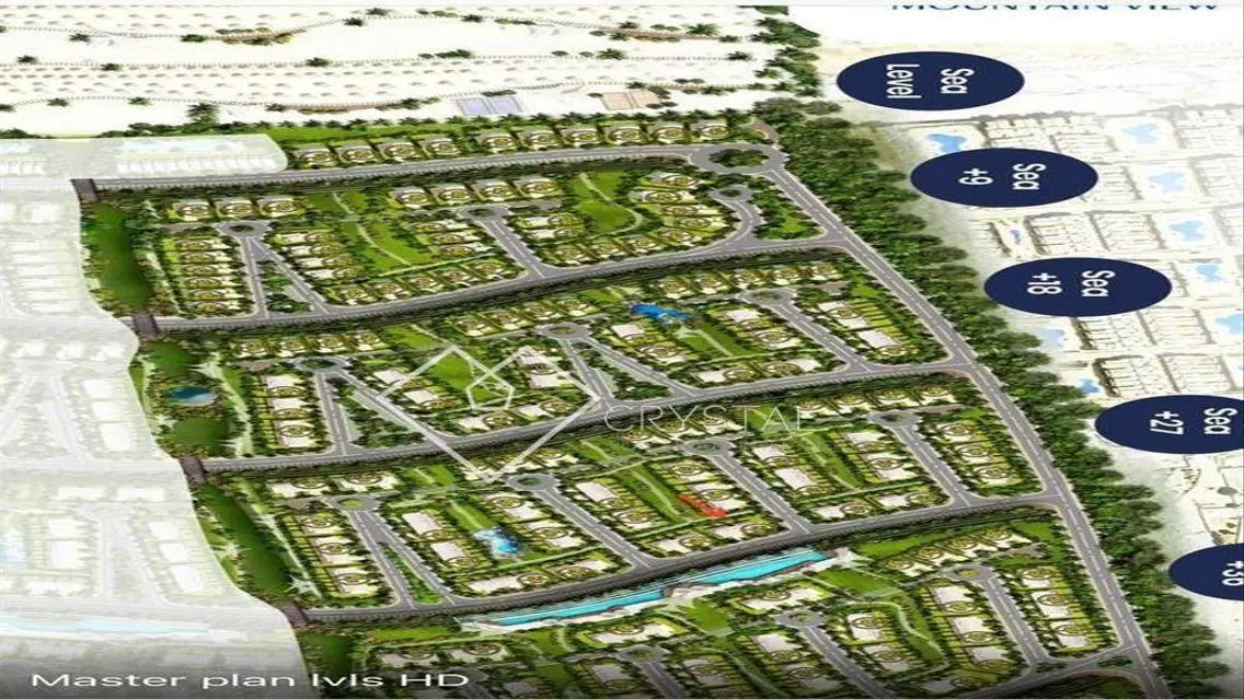 Fully finished Townhouse middle and Sea view