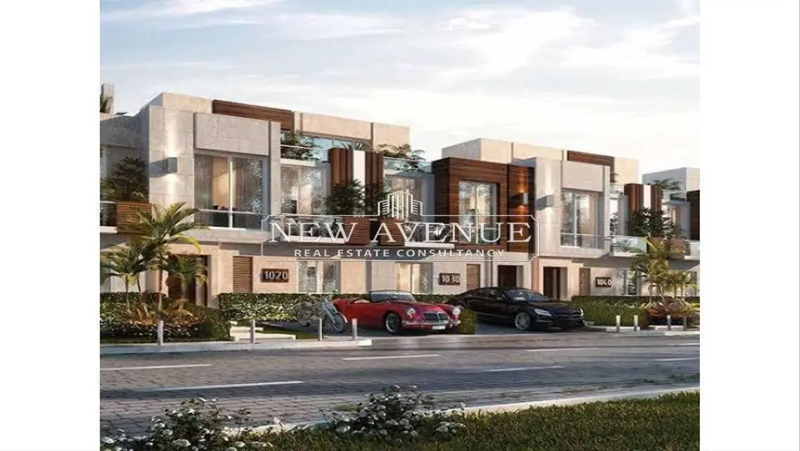 Town house installments in azzar 2 new cairo