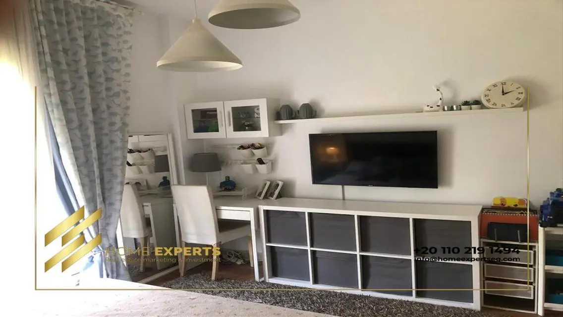 شقة مميزة بحديقة للإيجار بالرحاب
