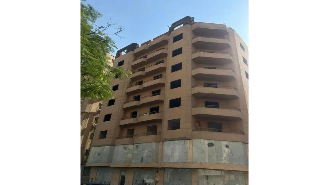 عماره كامله للايجار 8 ادوار جراج الشقق 3\4 تشطيب