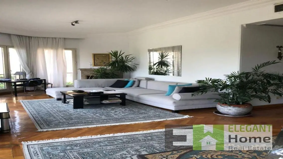 For rent at Katameya heights apartment golf view