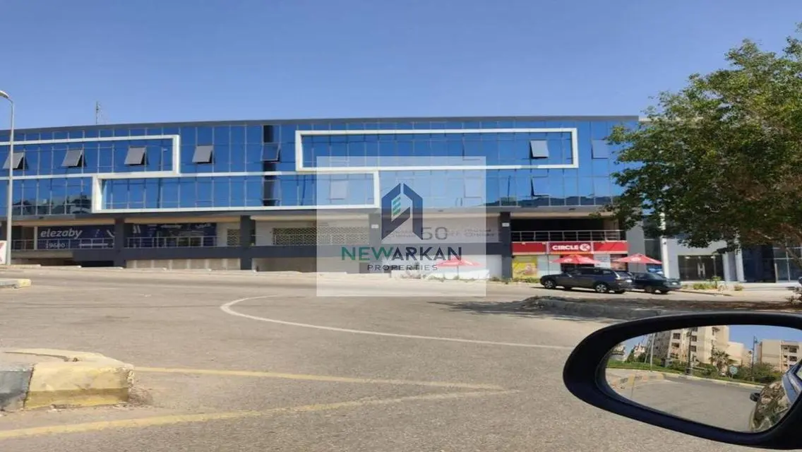 Office fully finished+AC, open view, near Seoudi