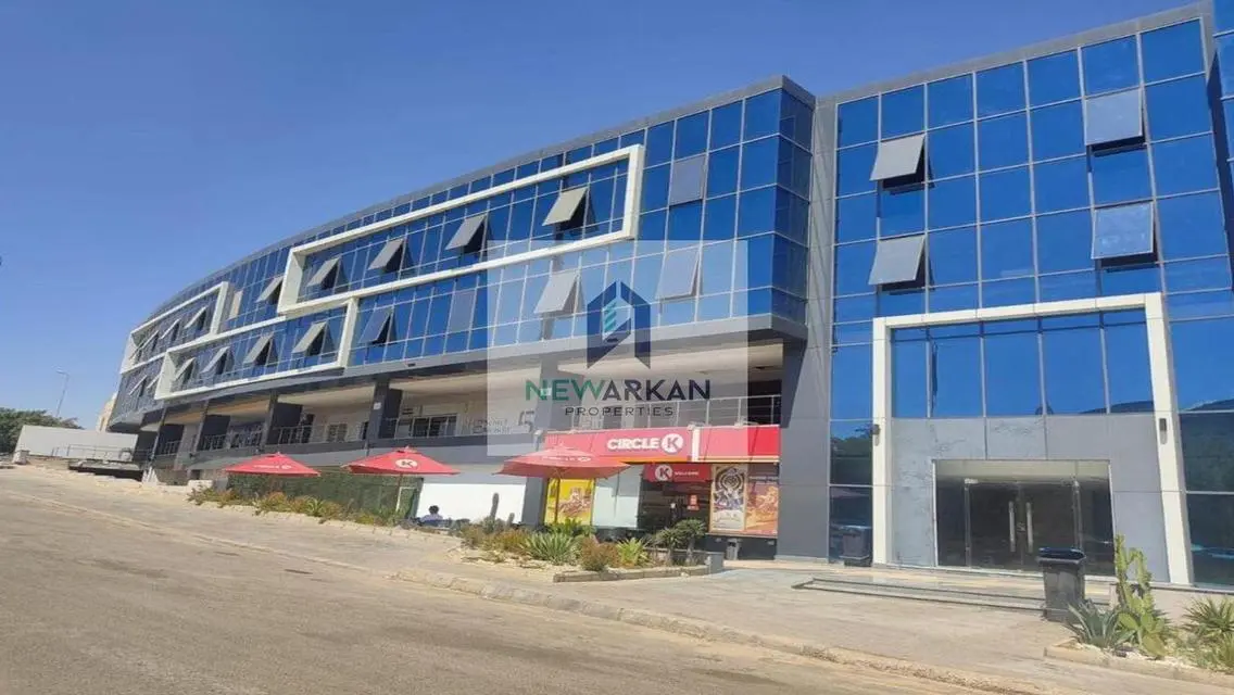 Office fully finished+AC, open view, near Seoudi