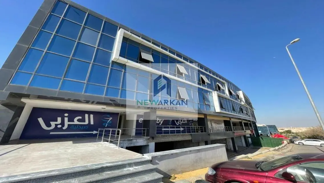 Office fully finished+AC, open view, near Seoudi