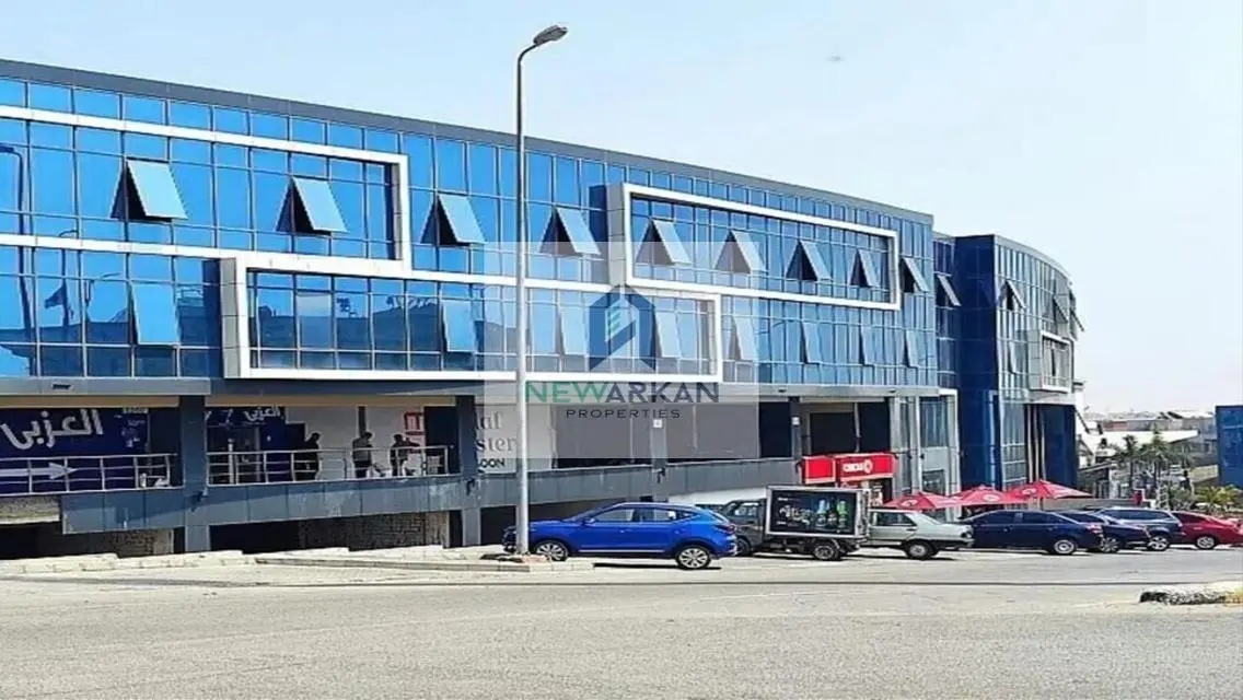 Office fully finished+AC, open view, near Seoudi
