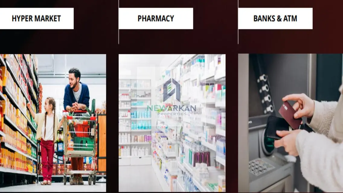 محل للبيع ارضى على المحور بمقدم 10% فقط