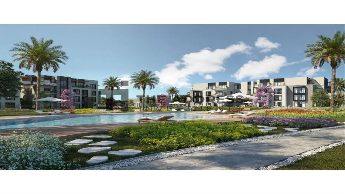 شقة للبيع في كمبوند Garden lakes بالشيخ زايد