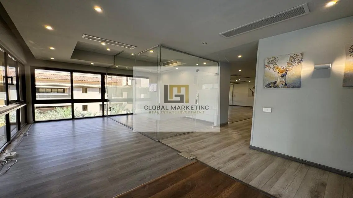 Finished office 158Sqm in Katameya heights