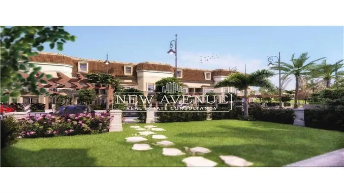 townhouse Overlooking landscape in Sarai
