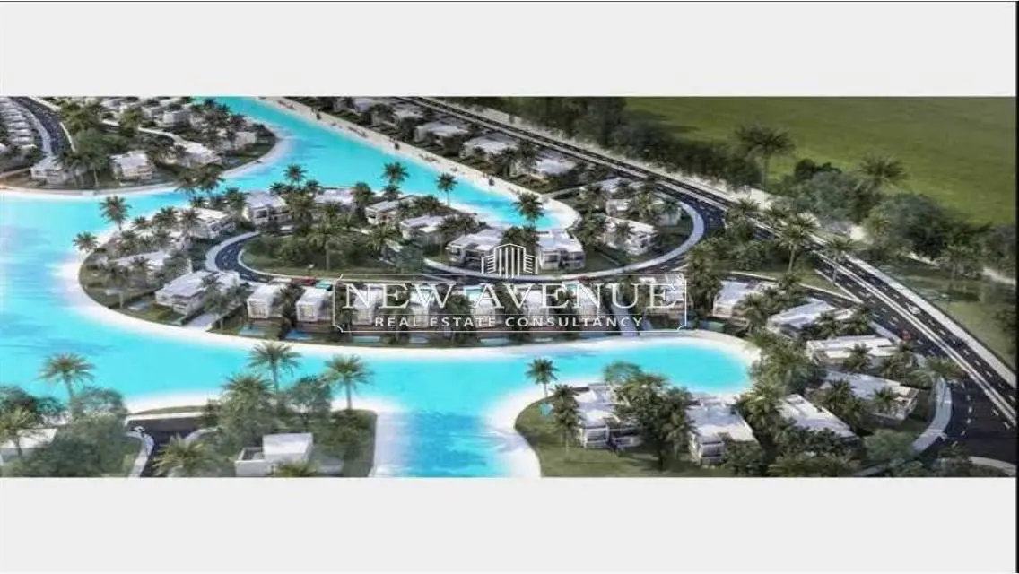 Lagoon View chalet corner in Azha -Fully furnished