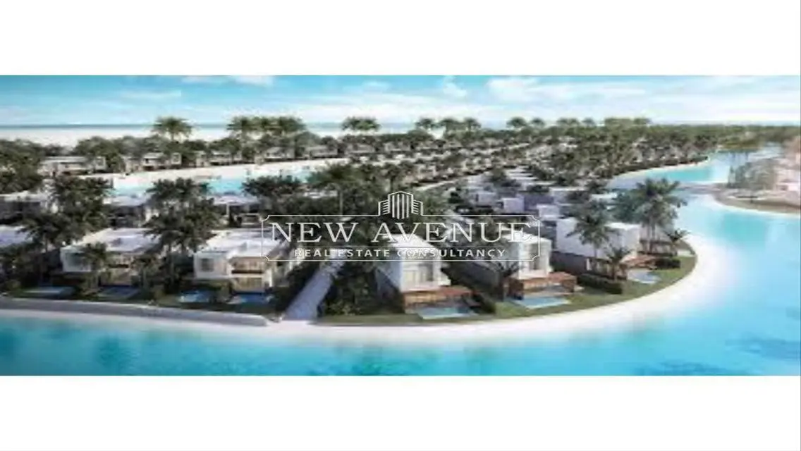 Lagoon View chalet corner in Azha -Fully furnished