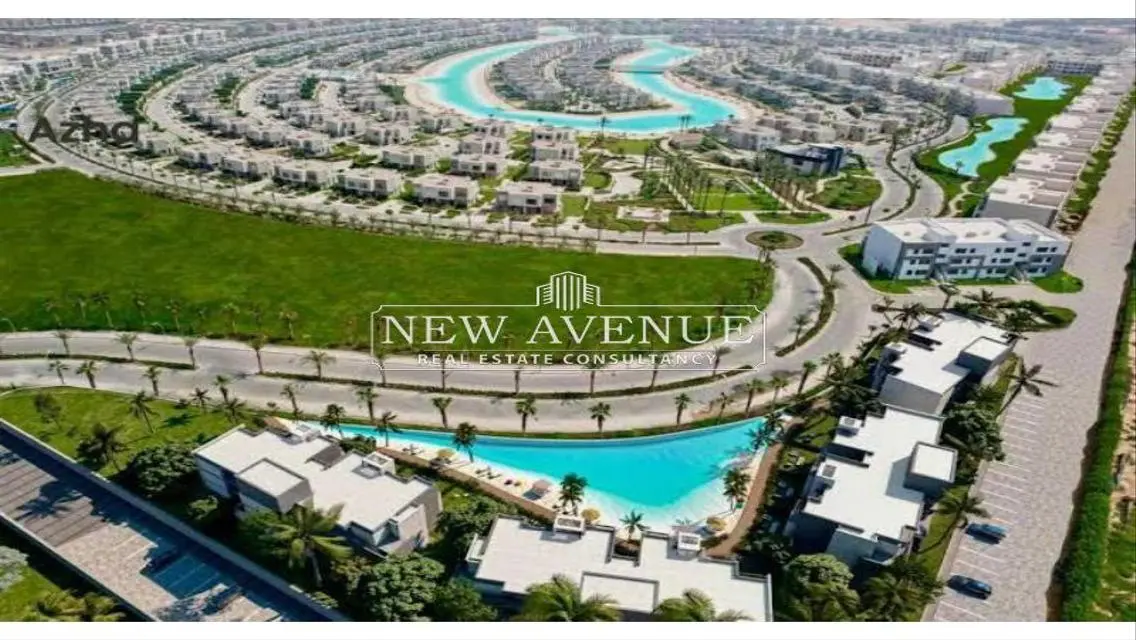 Lagoon View chalet corner in Azha -Fully furnished