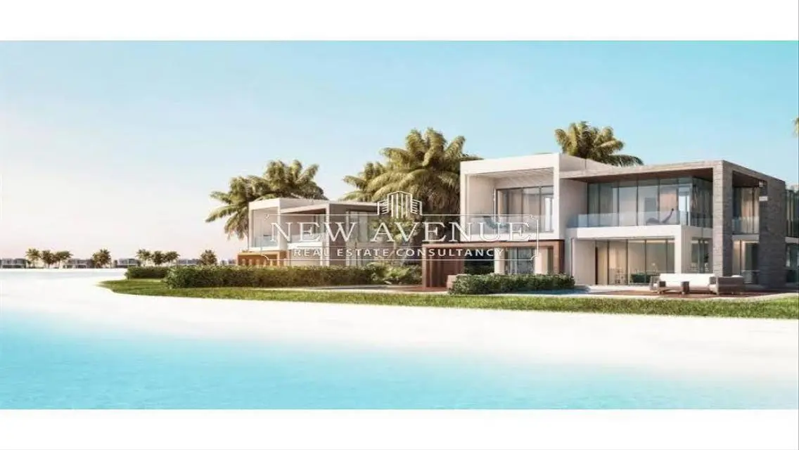 Lagoon View chalet corner in Azha -Fully furnished