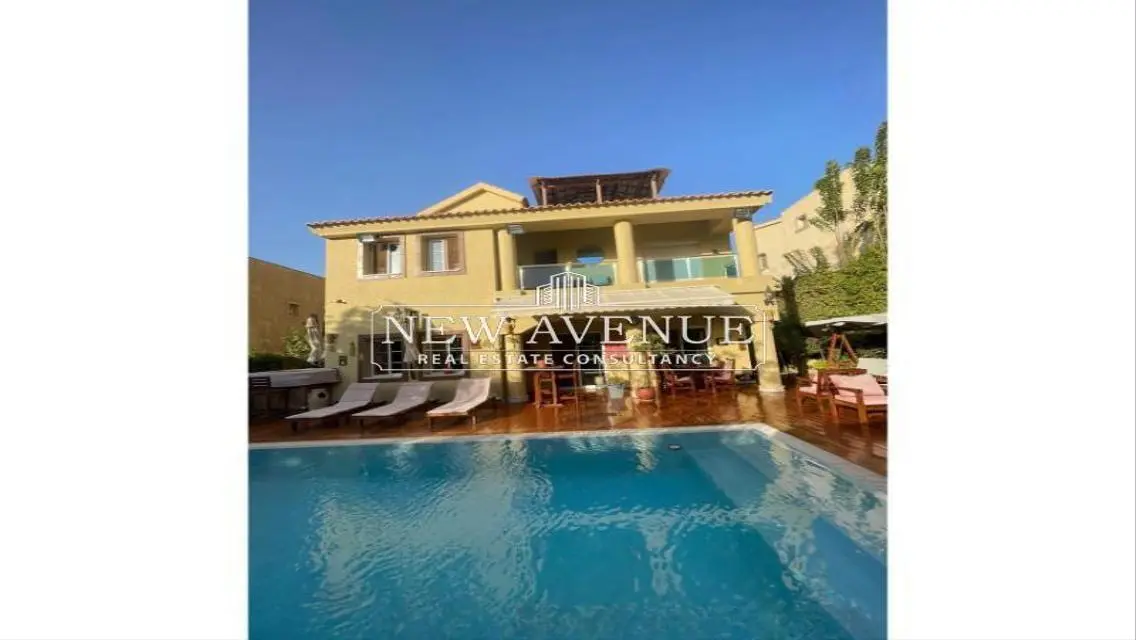 Finished Villa with private pool in Madinaty