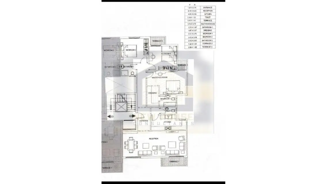 Ready to move Apartment in sarai Double view