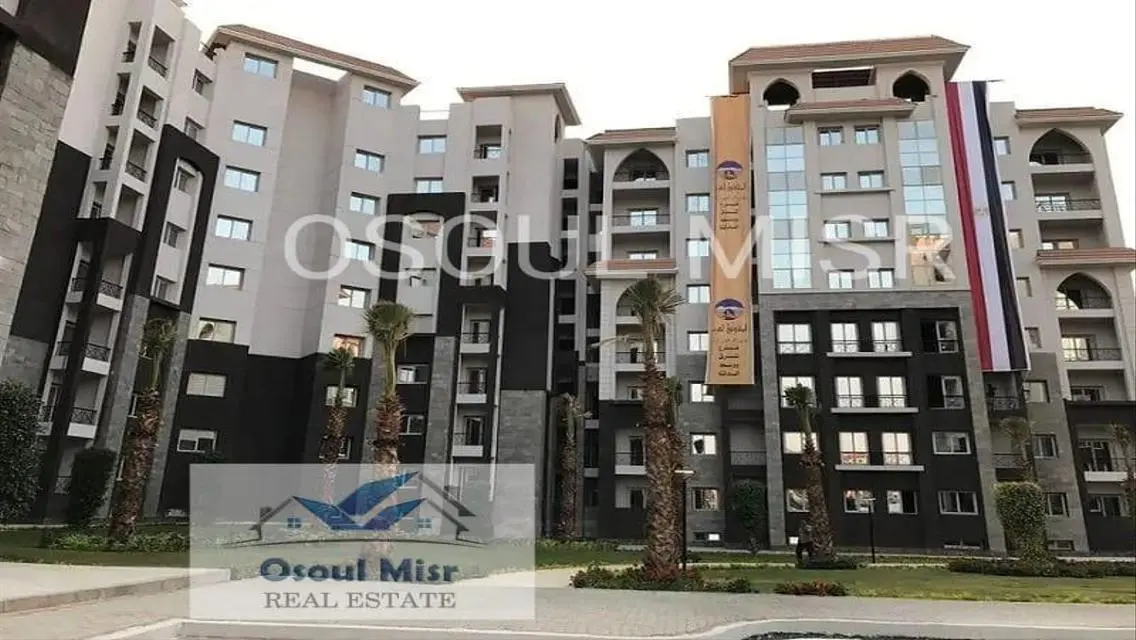 شقة للبيع فى جنة اكتوبر خالصة كل اقساط بموقع مميز