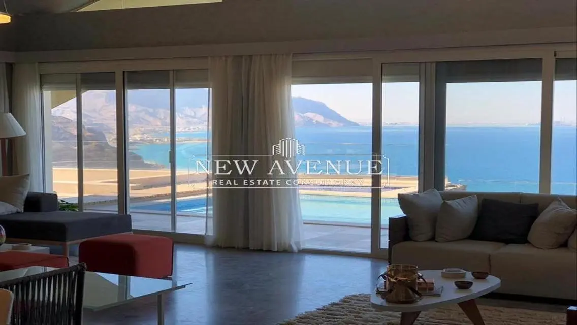 First row lagoon Twin house at il monte Galala
