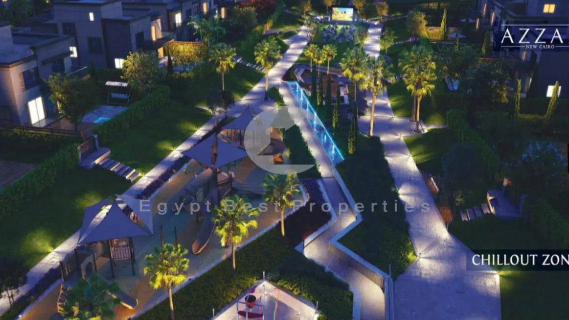 Town House for sale in Azzar New Cairo|5% d.p ONLY