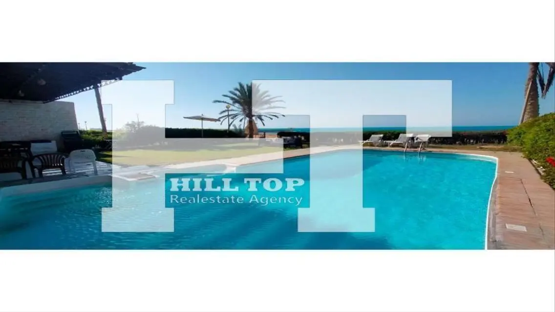 Stand-Alone Villa for sale first row sea at Marina