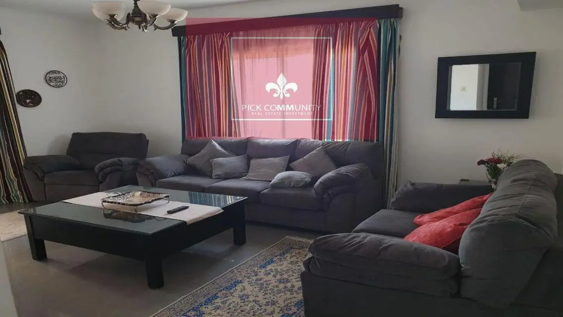 Super lux-Furnished-prime location-Katameya Plaza