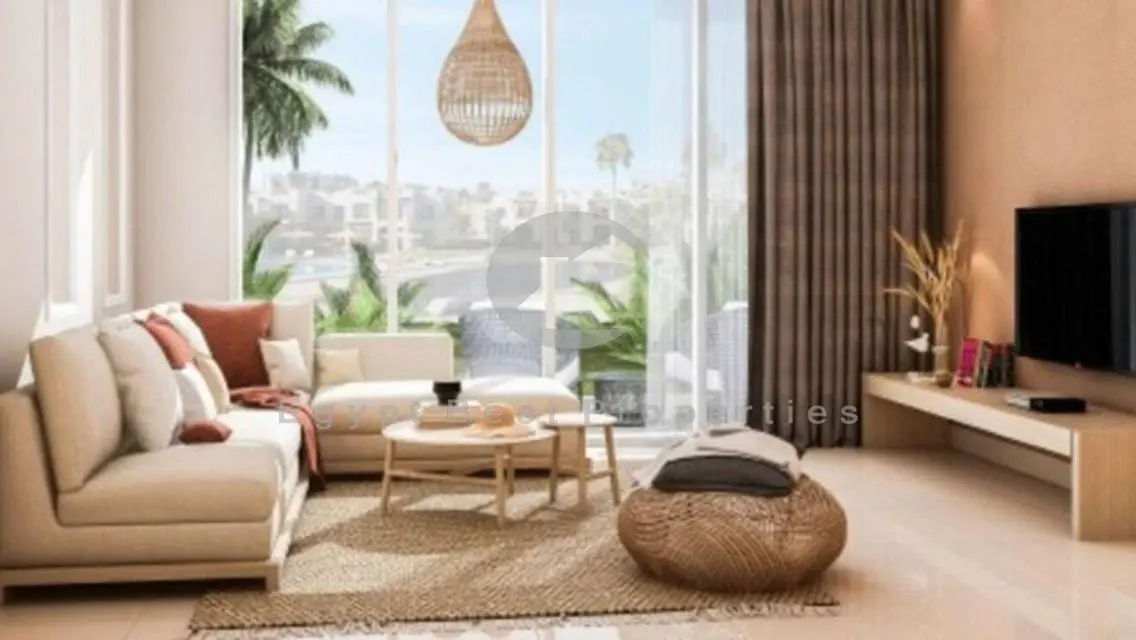 فيلا فاخره برؤيه على البحر متشطبه بالكامل بمقدم 0%