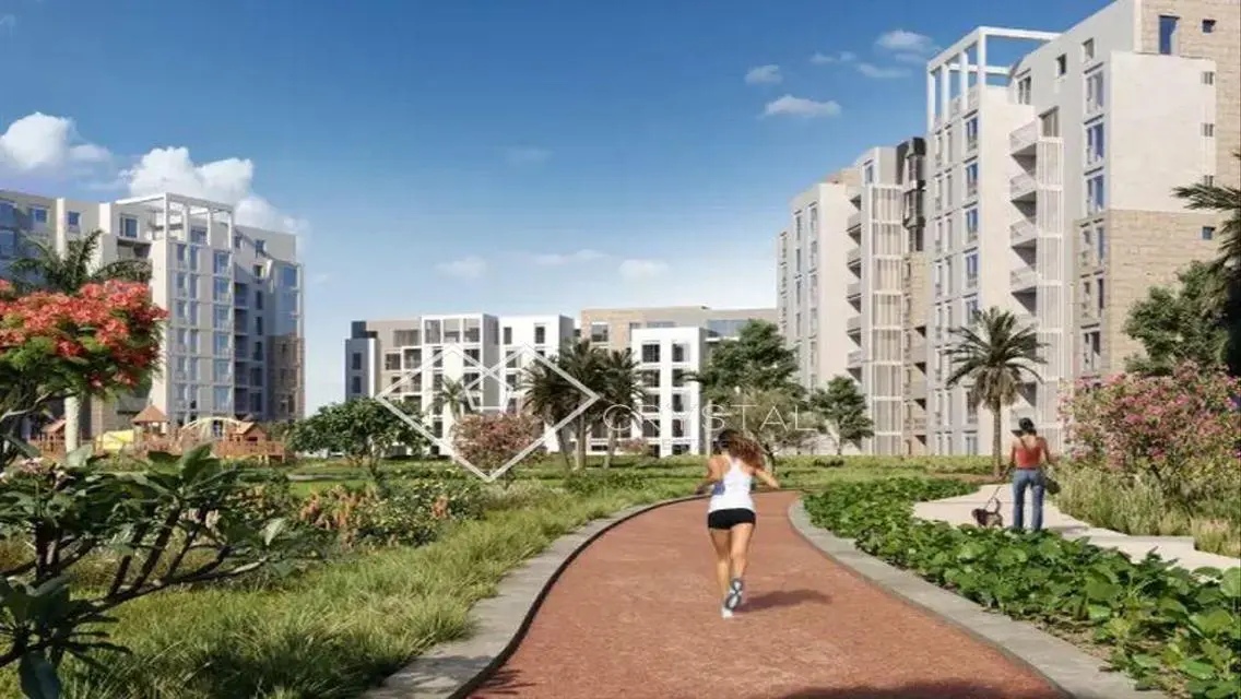 Apartment fully finished with A/C, prime location