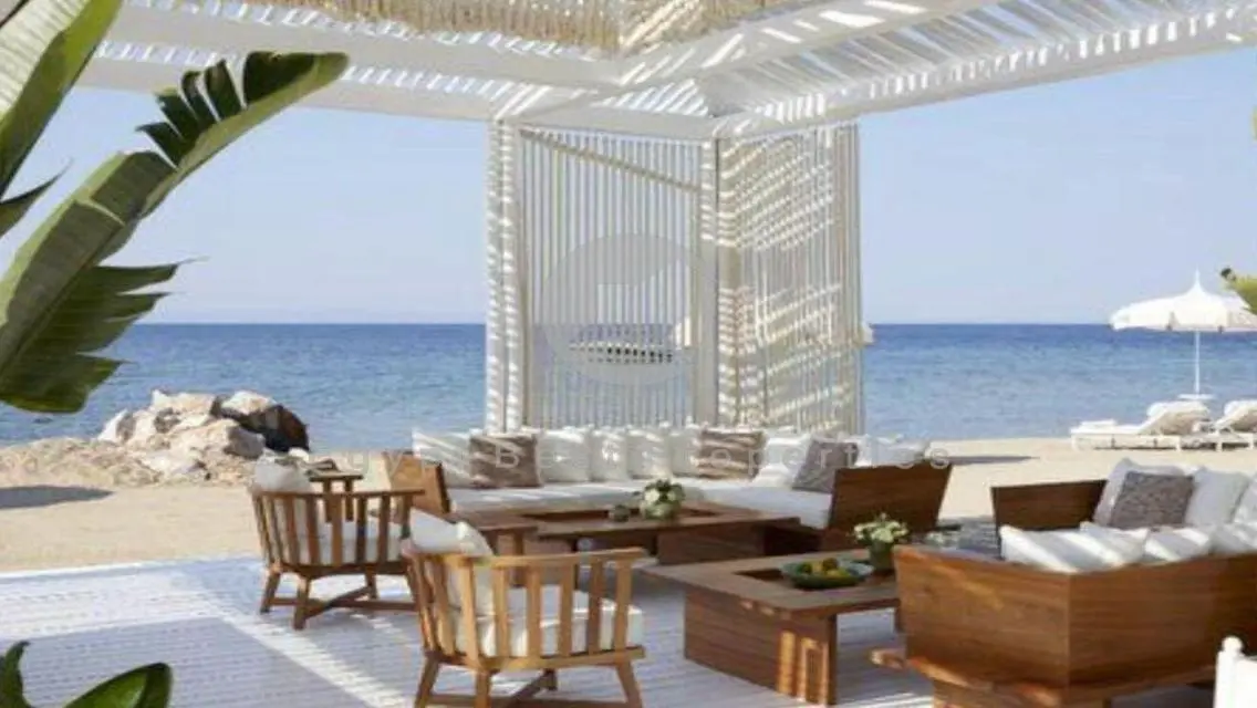 Gated First Row Hotel Apartment with Private Beach