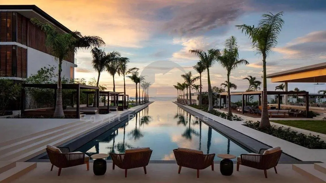 Gated First Row Hotel Apartment with Private Beach