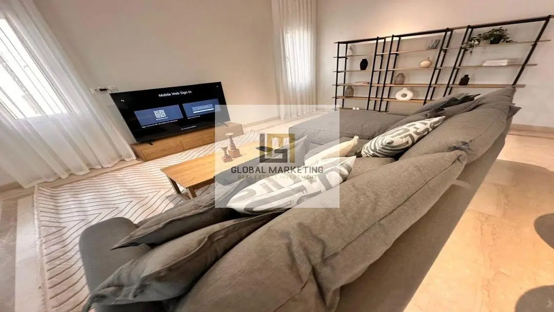 Fully furnished apartment with a prime location