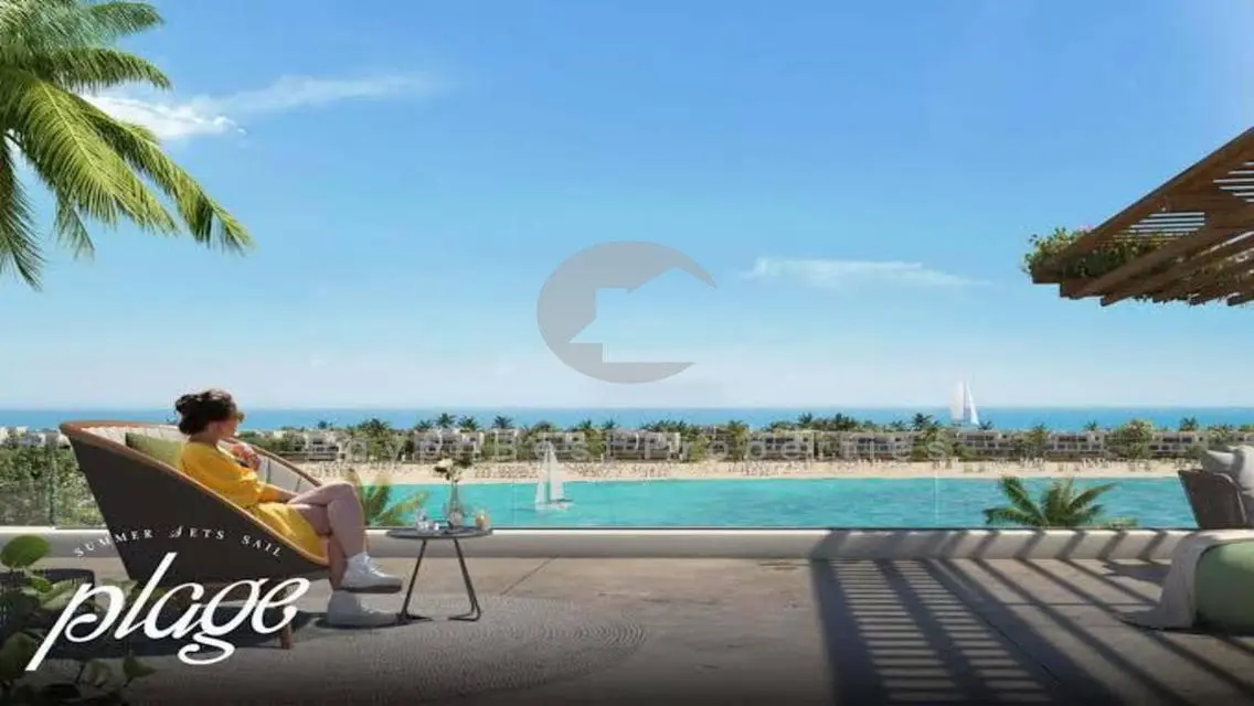 شالية في اميز مواقع الساحل فيو بحر ب 1% علي 12 سنة
