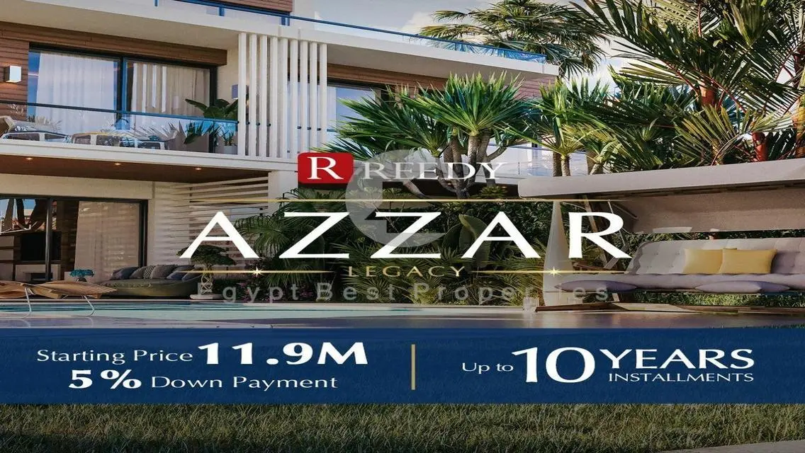 Townhouse for sale in Azzar New Cairo on 10 years