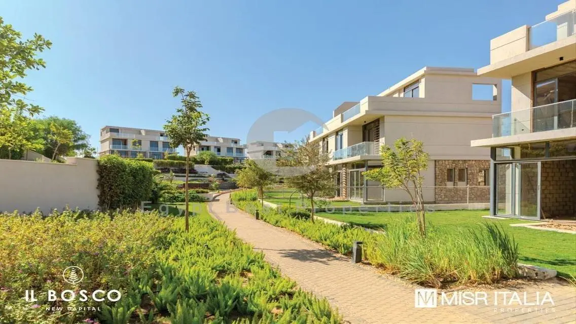 أستلم Sky villa في il bosco city بمقدم 800 الف فقط