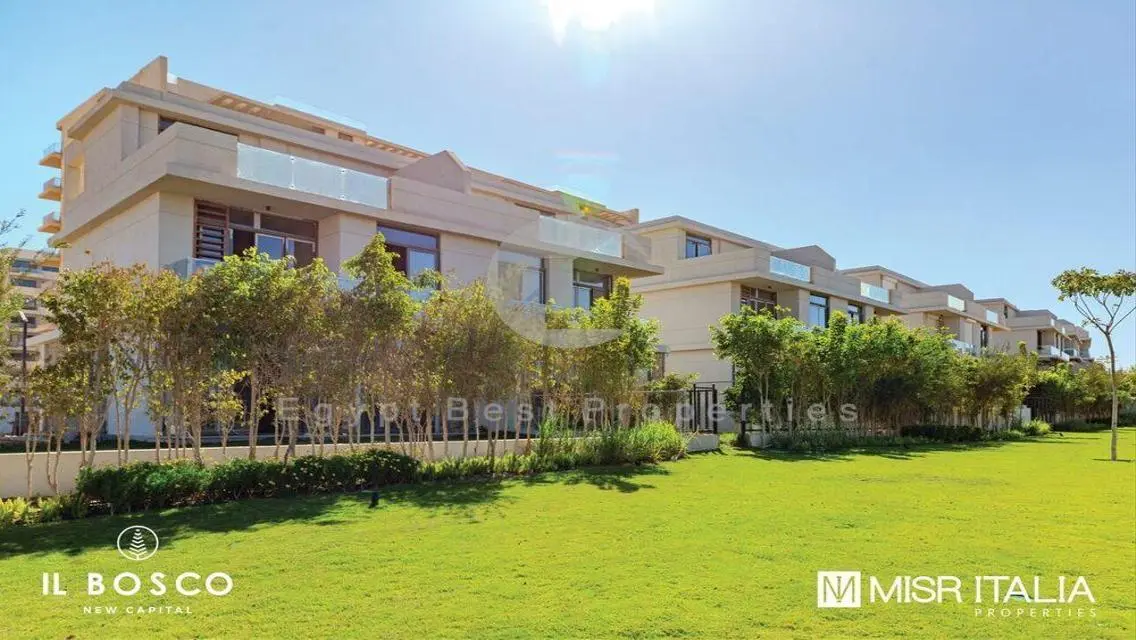 أستلم Sky villa في il bosco city بمقدم 800 الف فقط