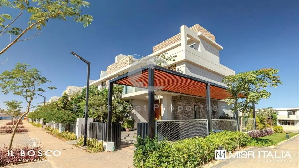 أستلم Sky villa في il bosco city بمقدم 800 الف فقط