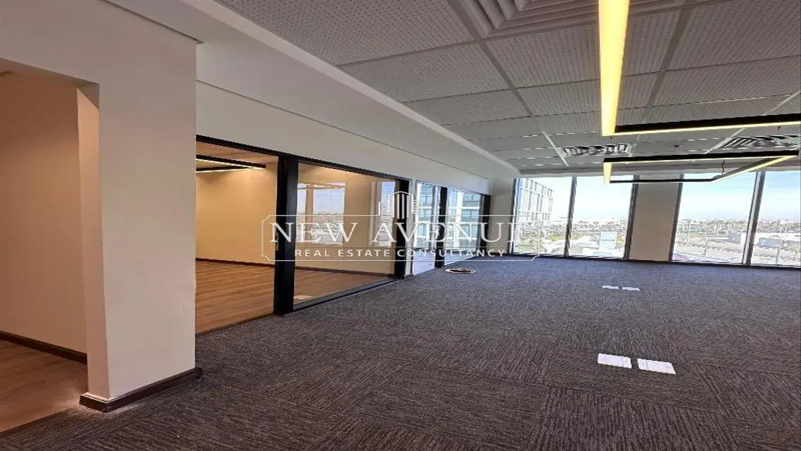 Fully Finished Office 96m | Rent | Cairo Festival