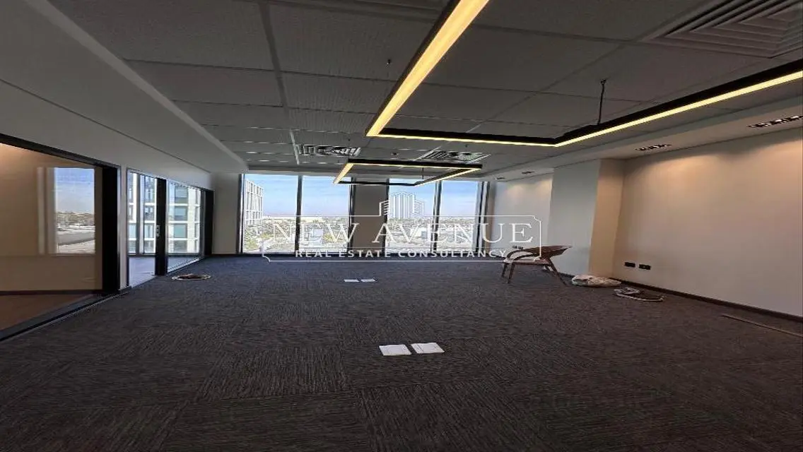 Fully Finished Office 96m | Rent | Cairo Festival