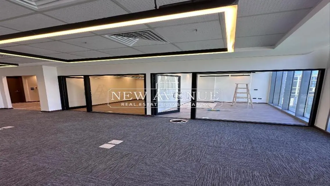 Fully Finished Office 96m | Rent | Cairo Festival