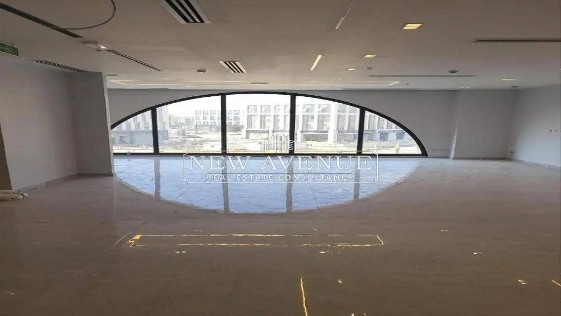 Fully Finished Office 134m| Rent |Mivida|New Cairo