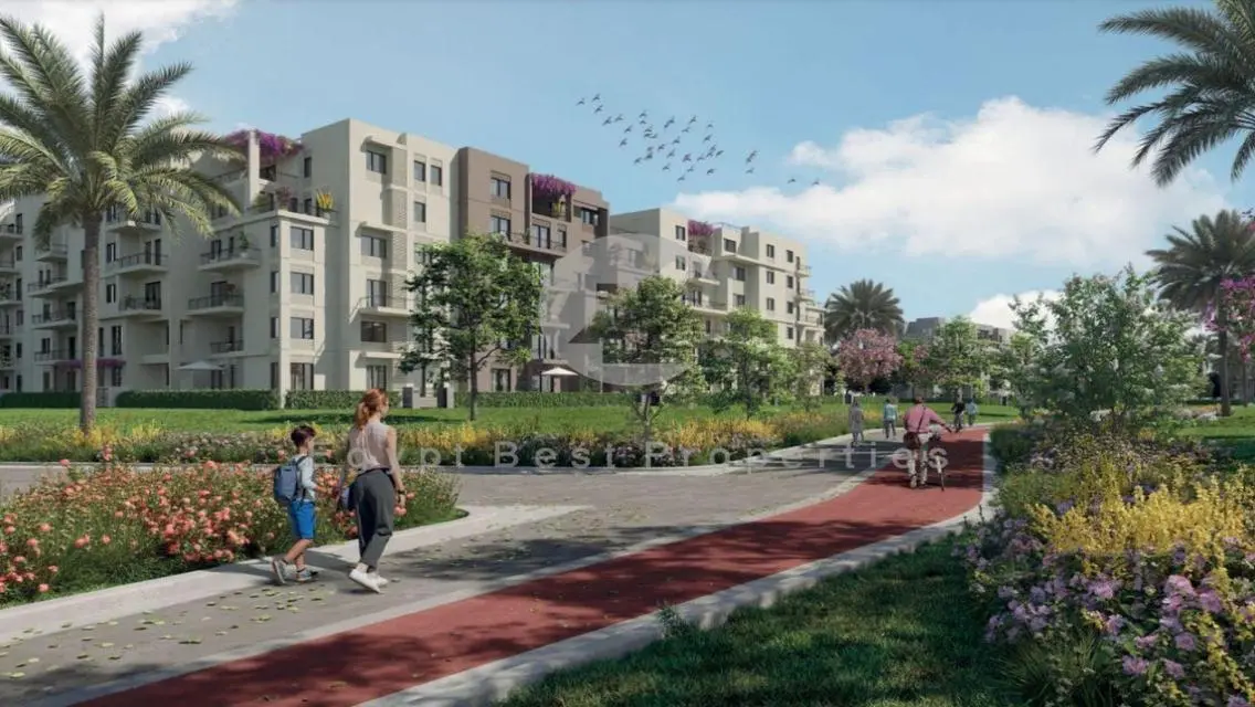 Ready tomove apartment in Owest orascom with 10%DP