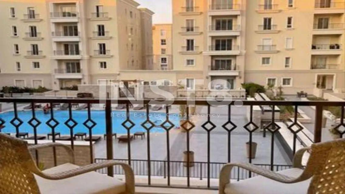 Luxury apartment for rent in Mivida pool view