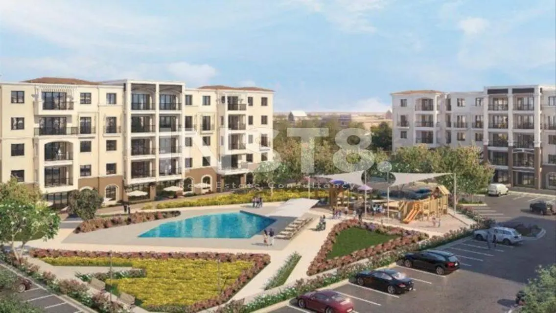 Luxury apartment for rent in Mivida pool view