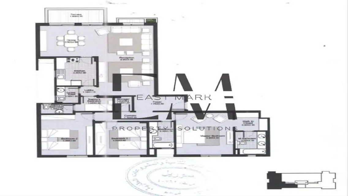Apartment for Rent in Eastown Sodic - New Cairo
