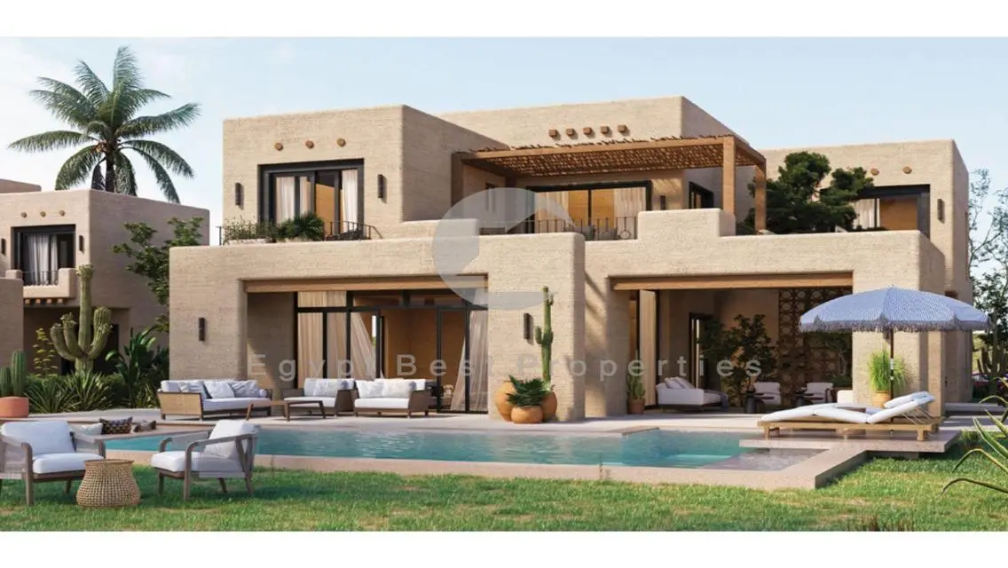 شالية متشطب للبيع في سعادة راس الحكمة بأقل مقدم 5%